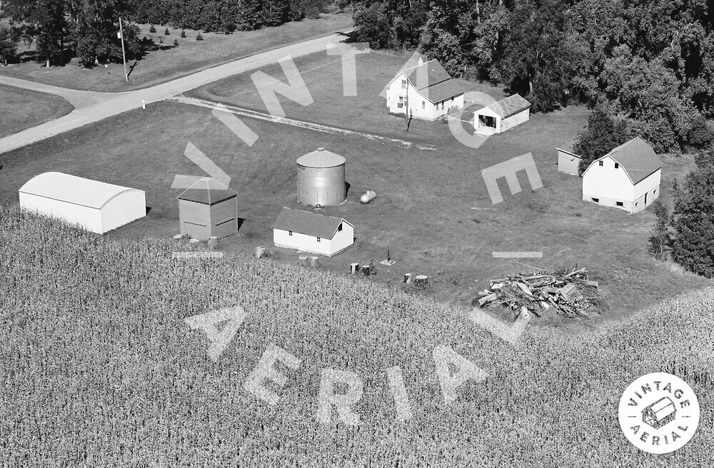 Vintage Aerial Minnesota Yellow Medicine County 1978 5RYEM20