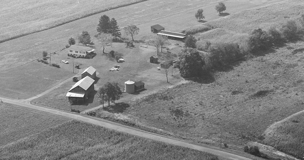 Vintage Aerial photo from 1981 in Columbiana County, OH