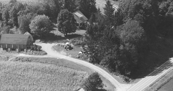 Vintage Aerial photo from 1978 in Columbiana County, OH