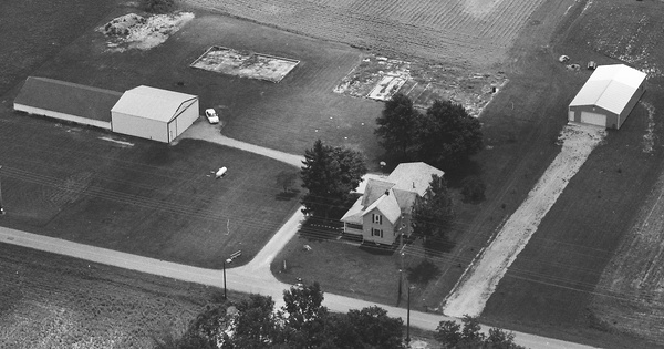 Vintage Aerial photo from 2000 in Defiance County, OH