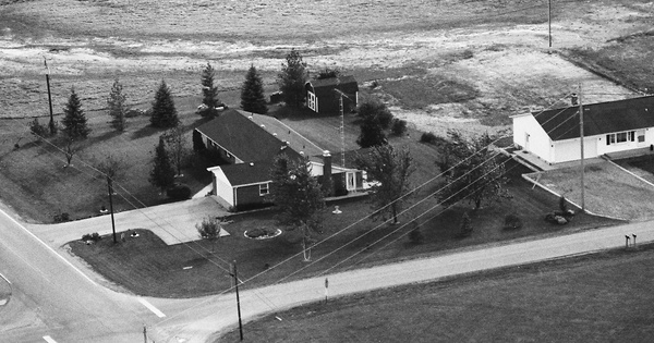 Vintage Aerial photo from 1989 in Darke County, OH