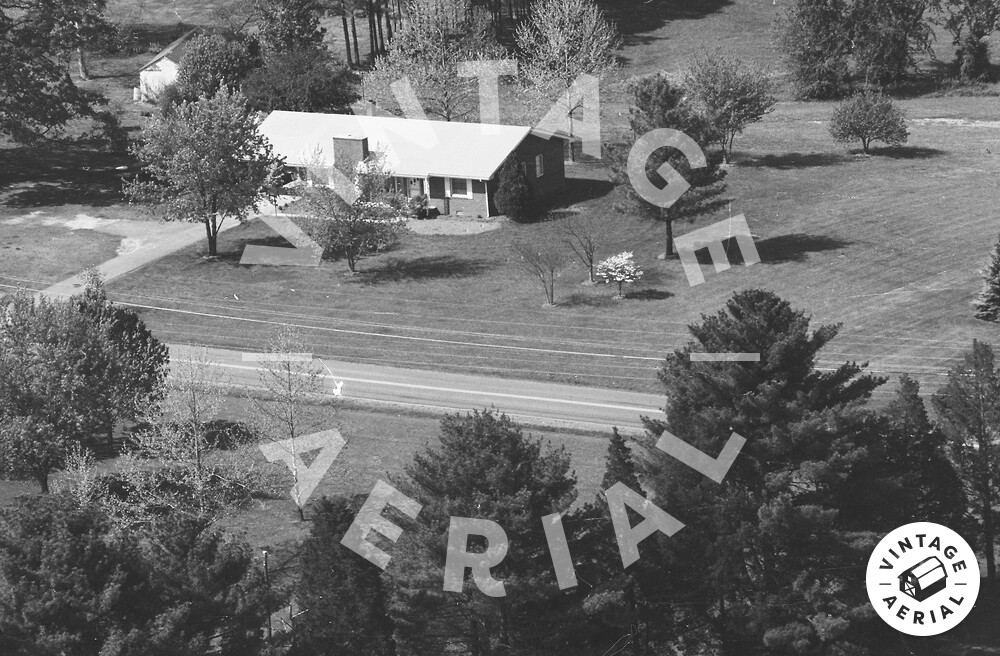 Vintage Aerial Virginia Fluvanna County 1983 18QFL7