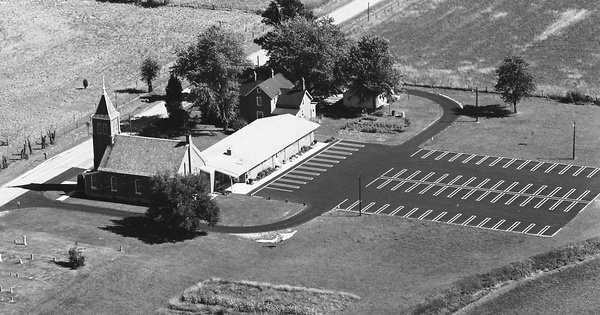 Vintage Aerial photo from 1970 in Franklin County, OH