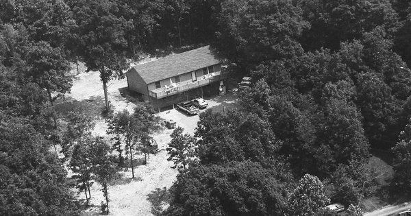 Vintage Aerial photo from 1993 in Pike County, OH