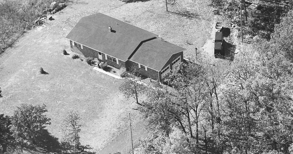 Vintage Aerial photo from 1978 in Pike County, OH