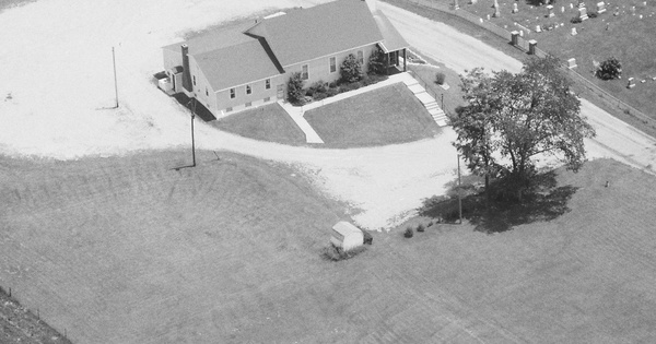 Vintage Aerial photo from 1987 in Champaign County, OH