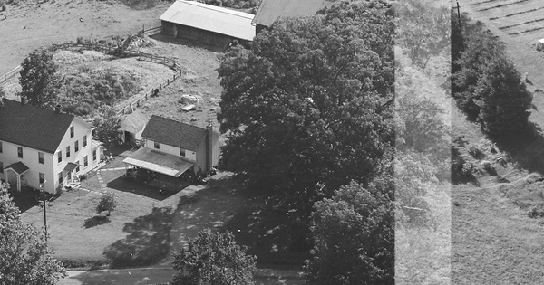 Vintage Aerial photo from 1980 in Meigs County, OH
