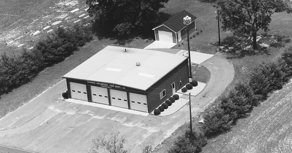 Vintage Aerial photo from 1985 in Wake County, NC