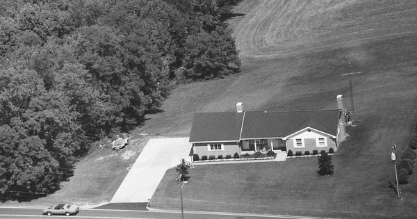 Vintage Aerial photo from 1994 in Harrison County, OH