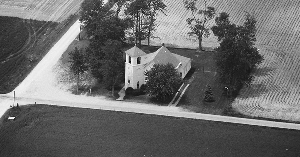Vintage Aerial photo from 1988 in Decatur County, IN