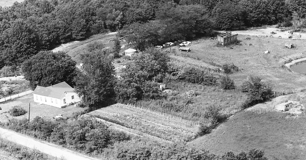 Vintage Aerial photo from 1971 in Clark County, MO