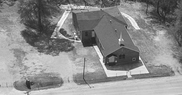 Vintage Aerial photo from -1986 in Adams County, MS