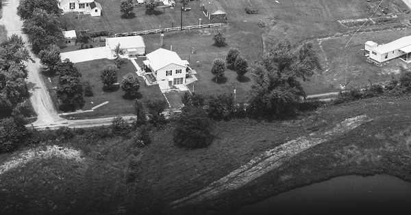 Vintage Aerial photo from 1981 in Jackson County, IL