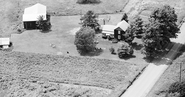 Vintage Aerial photo from 1982 in Crawford County, PA