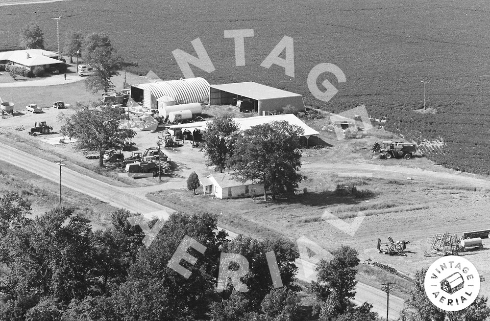 Vintage Aerial Arkansas Woodruff County 1984 21ZWOD13