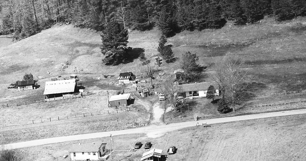 Vintage Aerial photo from 1993 in Winston County, AL
