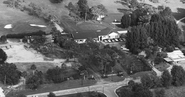 Vintage Aerial photo from 1983 in Lake County, FL