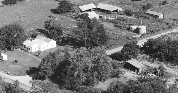 Vintage Aerial photo from 1981 in Bates County, MO