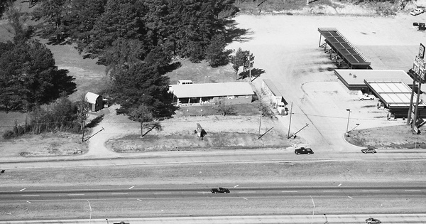 Vintage Aerial photo from 1988 in Saline County, AR