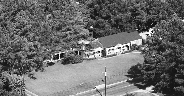 Vintage Aerial photo from 1982 in Lowndes County, GA