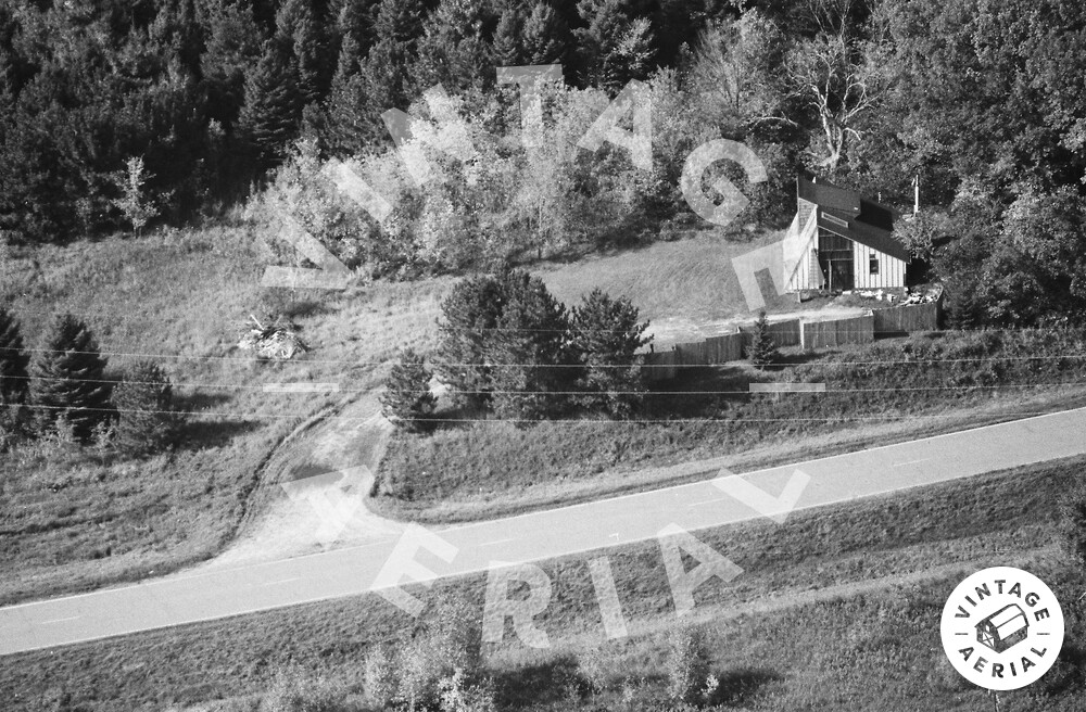 Vintage Aerial Minnesota Stearns County 1986 88NST19