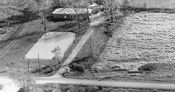Vintage Aerial photo from 1971 in Lorain County, OH