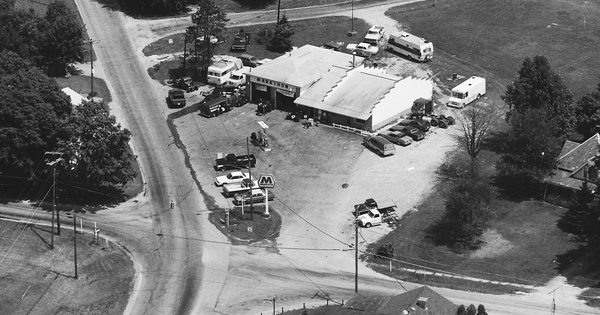 Vintage Aerial photo from 1985 in Licking County, OH
