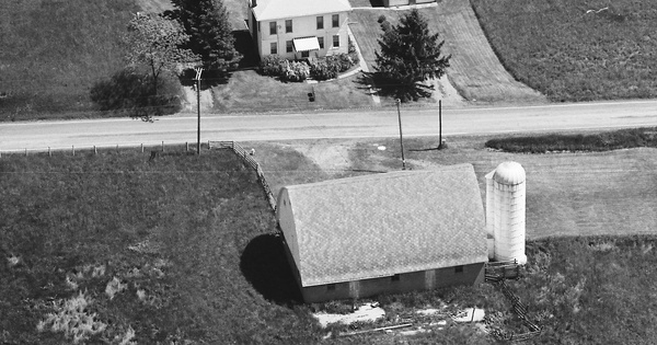 Vintage Aerial photo from 1988 in Jefferson County, OH