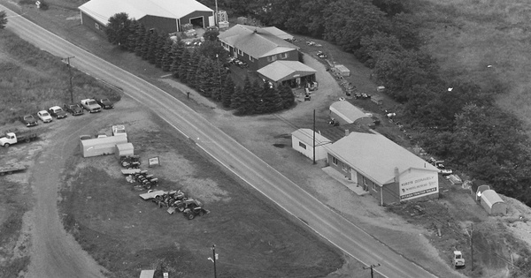 Vintage Aerial photo from 1980 in Jefferson County, OH
