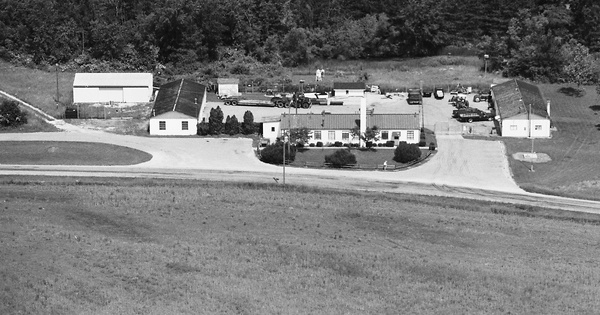 Vintage Aerial photo from 1989 in Delaware County, OH
