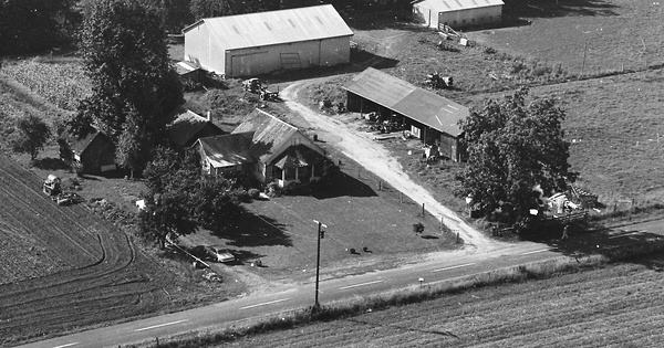 Vintage Aerial photo from 1968 in Clackamas County, OR