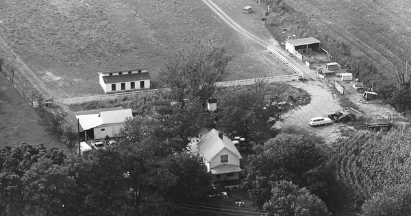 Vintage Aerial photo from 1963 in Franklin County, OH