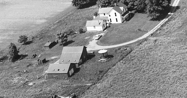 Vintage Aerial photo from 1969 in Fairfield County, OH