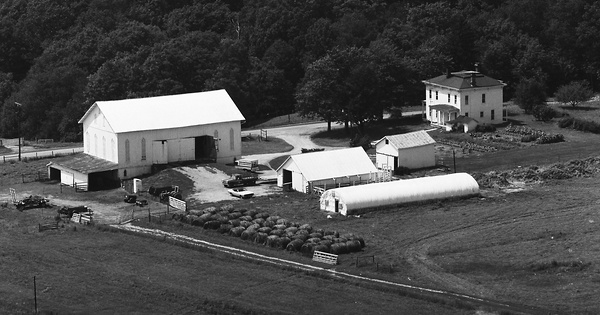 Vintage Aerial photo from 1977 in Wayne County, OH