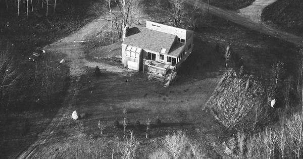 Vintage Aerial photo from 1989 in Bennington County, VT