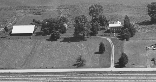 Vintage Aerial photo from 1998 in Hardin County, OH