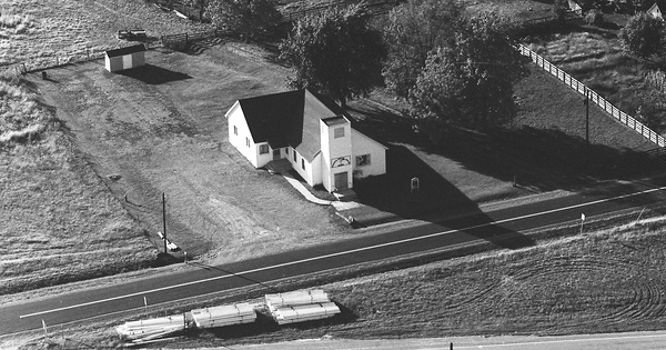 Vintage Aerial photo from 1970 in Highland County, OH