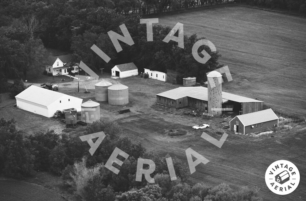 Vintage Aerial Minnesota Yellow Medicine County 1979 6FYE9