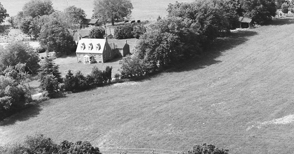 Vintage Aerial photo from 1983 in Powhatan County, VA
