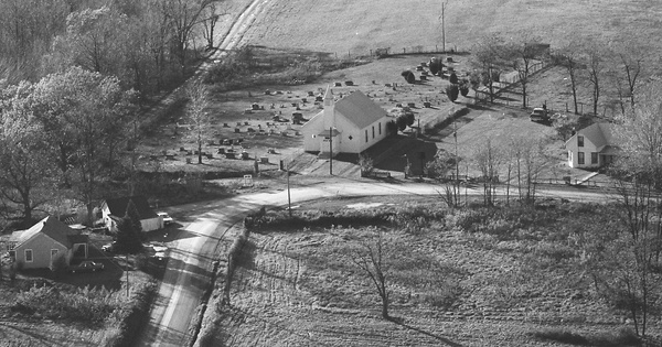 Vintage Aerial photo from 1985 in Scioto County, OH