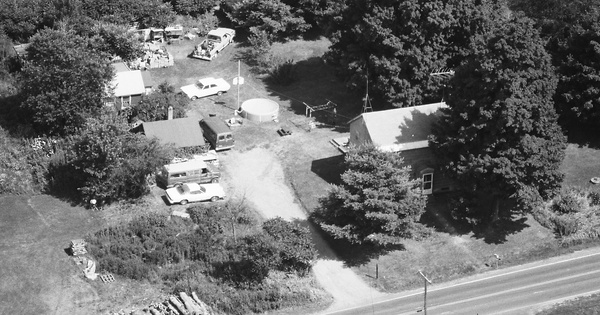 Vintage Aerial photo from 1987 in Oswego County, NY