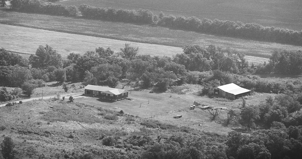 Vintage Aerial photo from 1979 in Pottawatomie County, KS