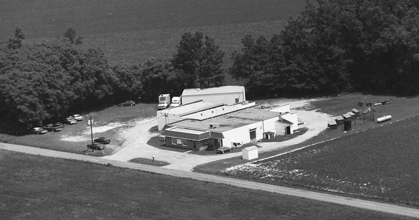 Vintage Aerial photo from 1991 in Isle of Wight County, VA