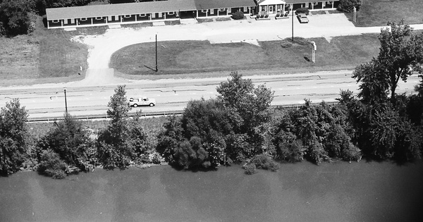 Vintage Aerial photo from 1972 in Muskingum County, OH