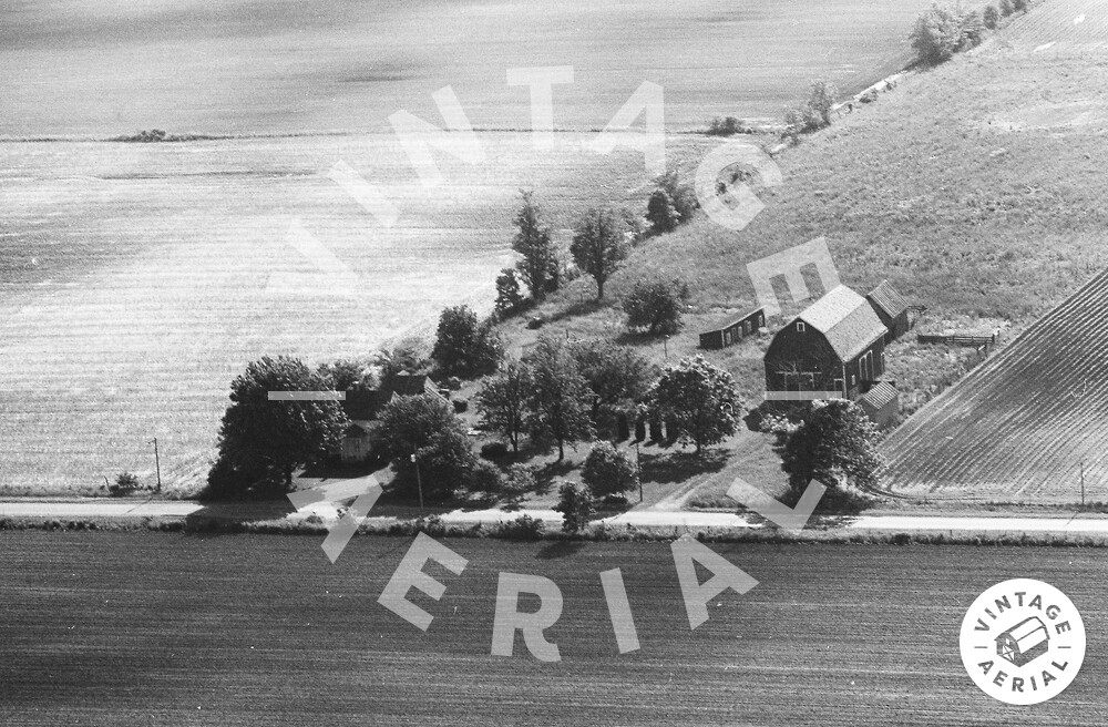 Vintage Aerial Ohio Morrow County 1973 21NMO17