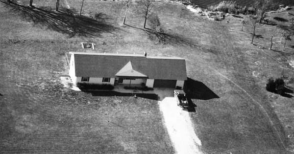 Vintage Aerial photo from 1989 in Cooper County, MO