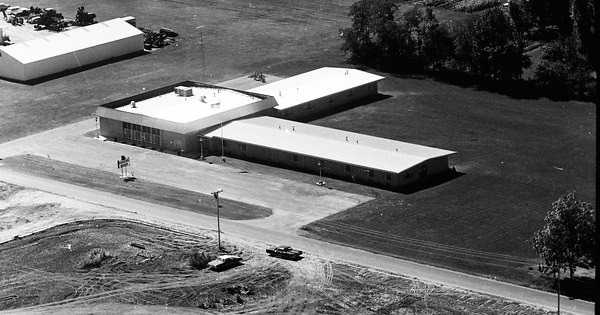 Vintage Aerial photo from 1971 in Lee County, IL