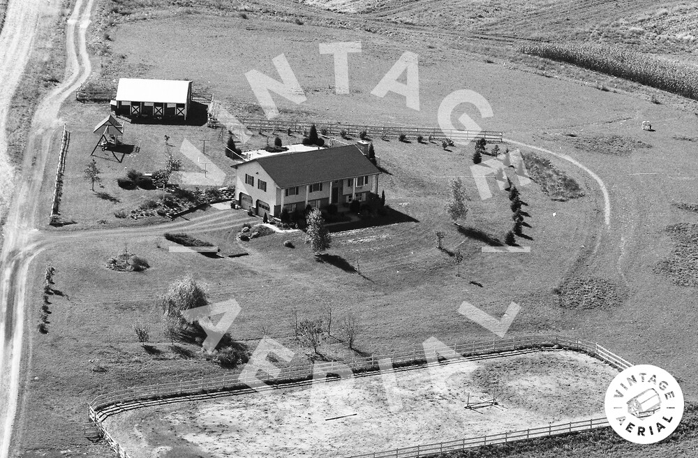 Vintage Aerial Pennsylvania Montour County 1985 40AMON20