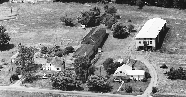 Vintage Aerial photo from 1966 in Dauphin County, PA