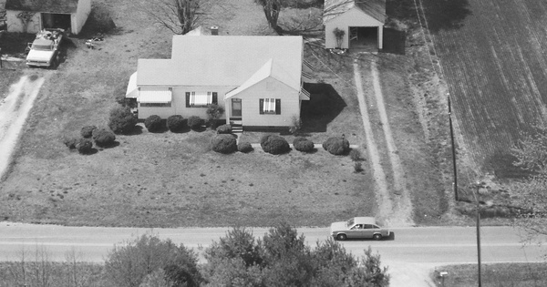 Vintage Aerial photo from 1995 in Gloucester County, VA